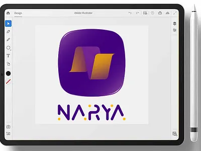 Narya App Logo branding graphic design logo