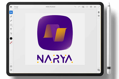 Narya App Logo branding graphic design logo