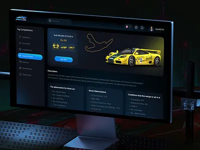 Racing Car game car game design car racing crew battle game designer drag race interface esports formula full game ui ux gaming gaming design race racing sports