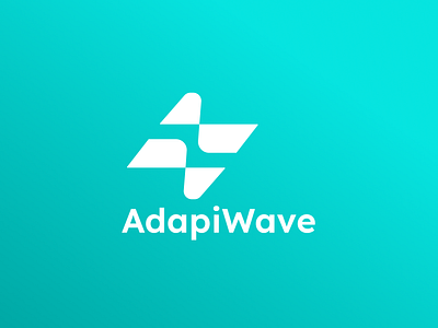 Adapi Wave Logo Design by Zillylogos visual identity