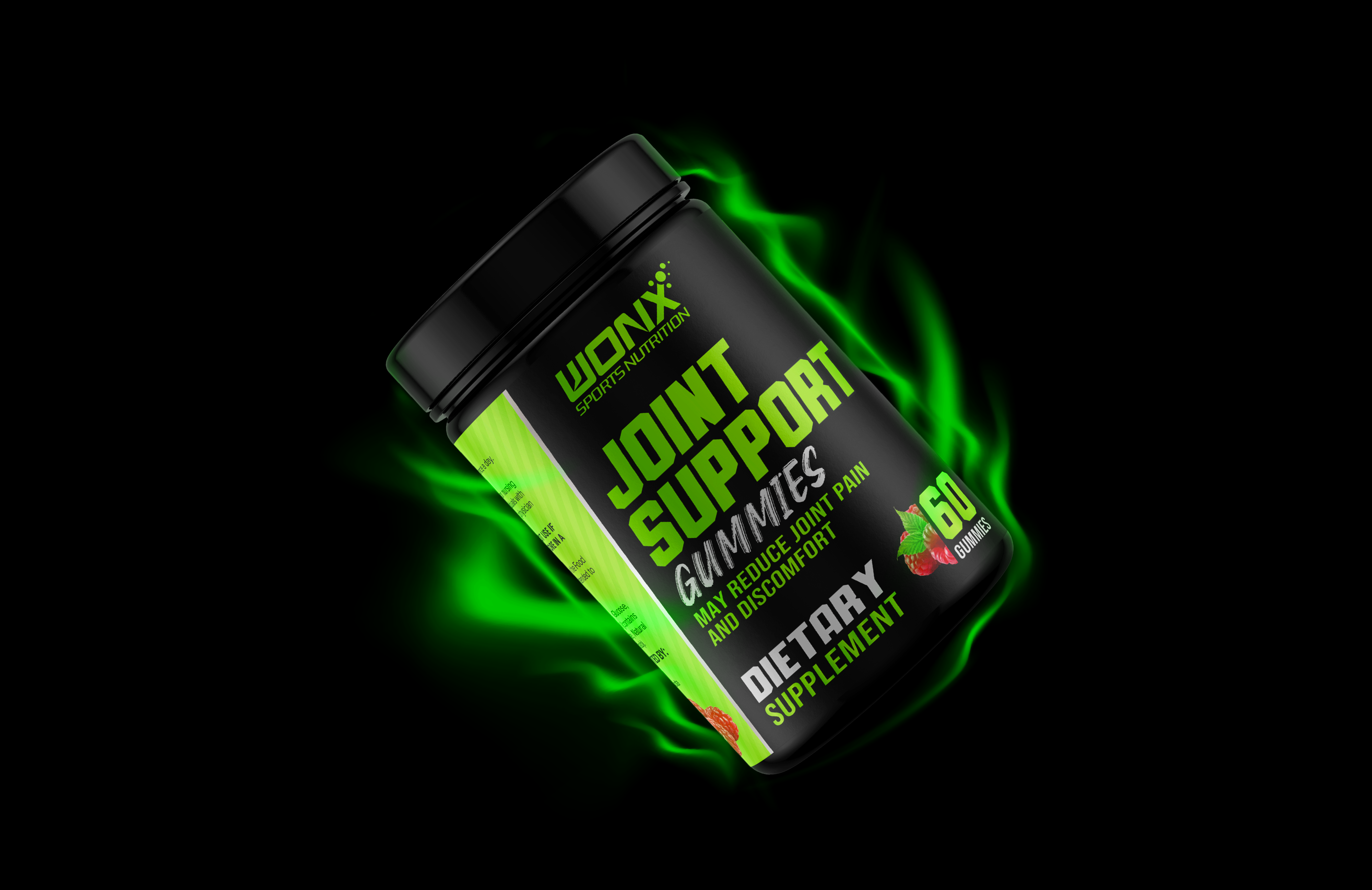 Example of Supplement Packaging Design & 3D Mockup