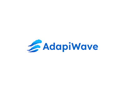 AdapiWave Logo Design by Zillylogos visual identity