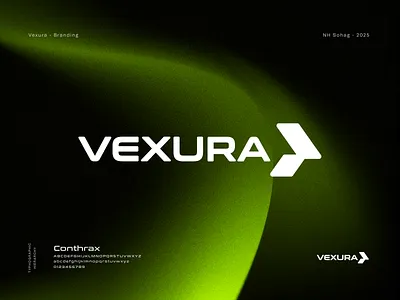 Vexura - Modern Tech Logo a logo abstract icon app icon branding creative design geomatric logo graphic design grid logo logo minimal professional logo tech logo v logo