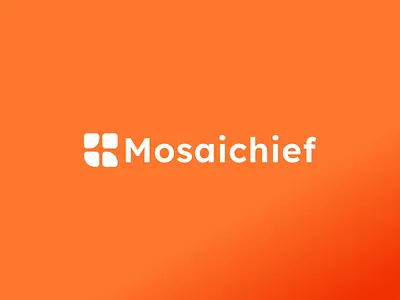 Mosaicchief Logo Design by Zillylogos visual identity