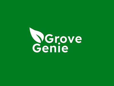 Grove Genie Logo Design by Zillylogos visual identity