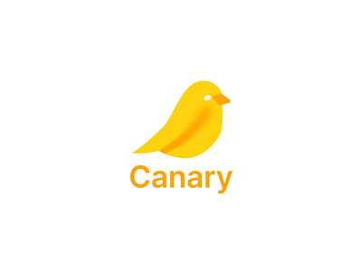 Canary Logo Design by Zillylogos visual identity
