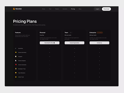 Pricing Page app banking digital download page finance landing page minimal payment payment page plans price pricing subscription ui user interface ux web page website