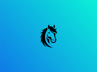 Horse Logo animal black horse branding horse horse head horse logo illustration racing racing horse rodio stallion stallion horse strength