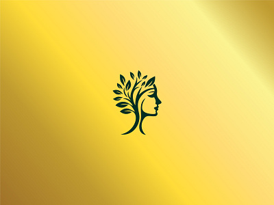 Woman Tree Logo branding design gaming logo green woman illustration saloon spa tree tree woman woman health woman leaf woman leaves woman tree woman tree branches woman tree logo
