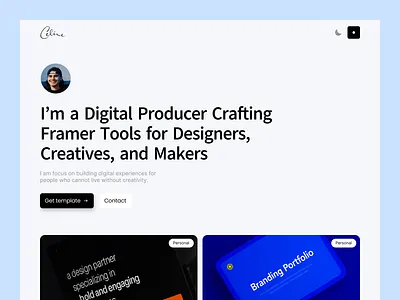 Web App Design for Creative Toolkits brand identity clean design creative tools digital tools framer product design ui ui design user experience ux ux design web app web design webflow website wordpress