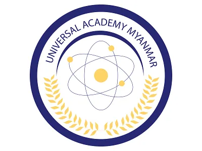 UNIVERSAL ACADEMY MYANMAR Logo branding logo