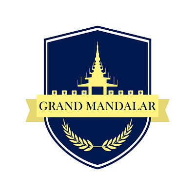 Grand Mandalar Logo branding logo
