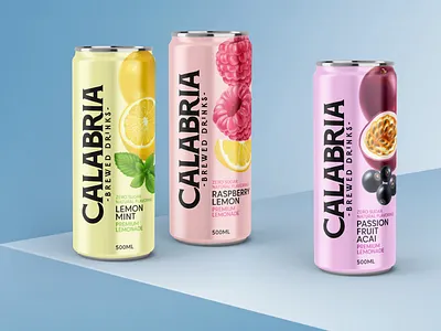 BREWED DRINK LOGO & BRANDING & PACKAGING branding brewed drink cordial creative design drink graphic graphic design labeldesign lemonade logo logo design packaging tin can tin can packaging design