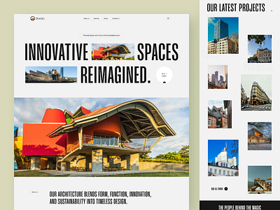 Domio- Architect Design Agency Website | Landing Page architecture architecturedesign arquitectura art branding city clean construction creative design homedecor homedesign interior interiordesign interiors luxury minimal photography ui website