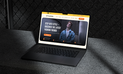 Styleden – Modern eCommerce Homepage Design animation branding homepage landing mobile app product design prototype ui user experience user interface ux