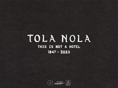 Tola Nola artist brand design brand identity branding calligraphy community font hotel illustrator logo logo design logotype medieval new orleans type typeface typography vintage visual identity wordmark