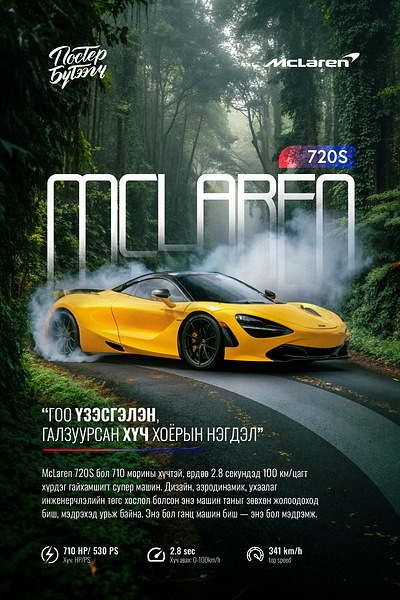 "Постер бүтээгч" page contents
