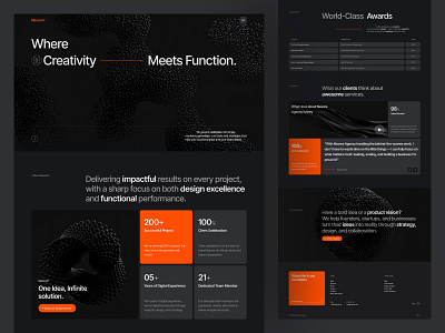 Nexora – Design & Development Agency Website agency website creative agency development agency digital agency landing page minimalist design ui design user experience user interface ux design web design webdevelopment website website design
