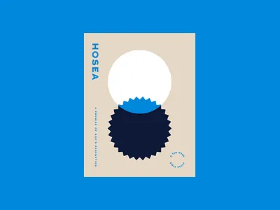 Hosea Bible Study | Book Cover bible bible study book book cover branding church concept cover identity illustration layout liconut lockup risoprint scripture study texture typography