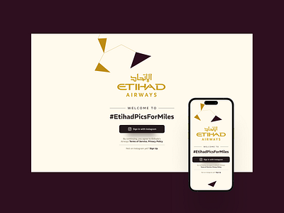 Etihad Airways — Sign in page branding clean etihad airways figma header design hero minimal mobile responsive sign in sign in page sin up ui design uiux design webdesign