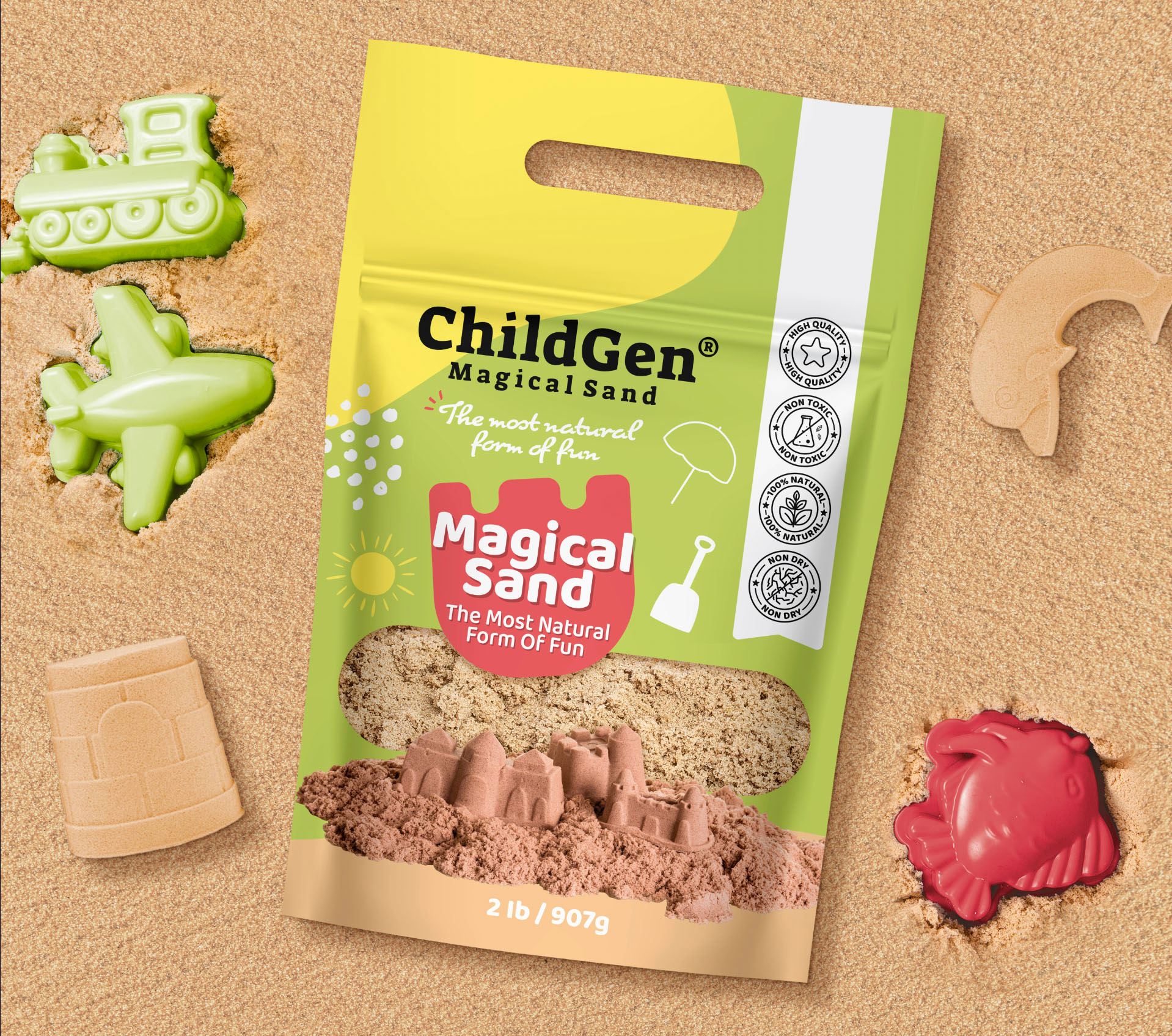 Example of 2 D Packaging Mockup