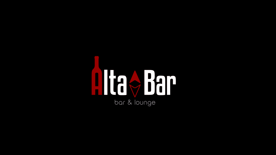Logo Animation for Alta Bar animation animationlogo branding design graphic design logo logoanimation motion graphics