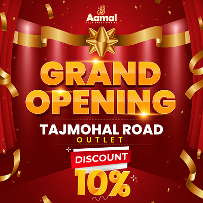 Grand Opening Work! app branding design graphic design illustration logo typography ui ux vector