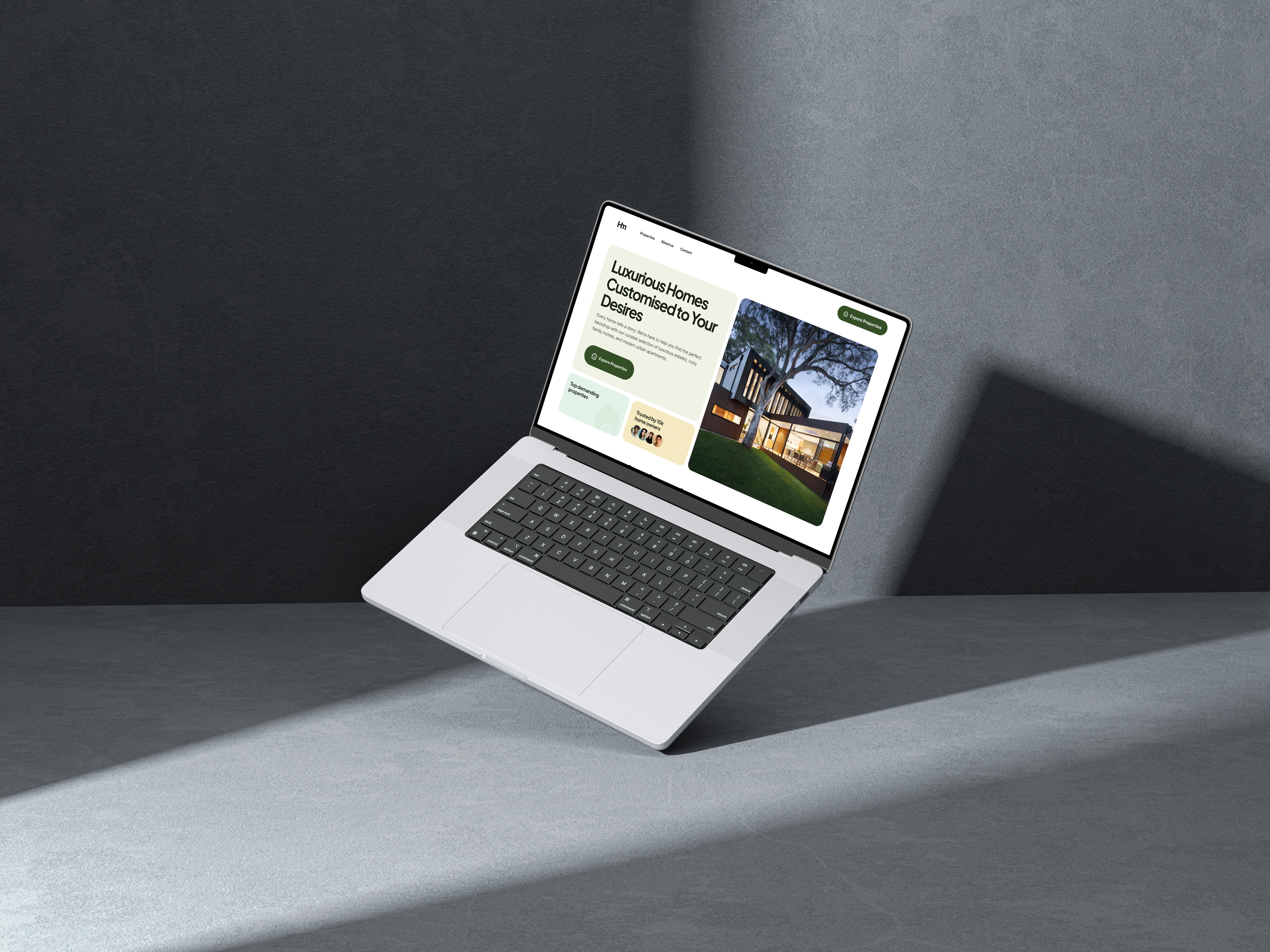 Example of Modern Website Design