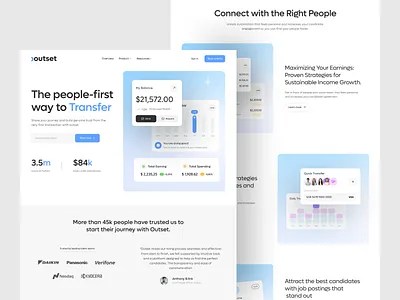 Saas Landing Page ai ai saas design homepage landing page redesign saas ui web website website design website redesign