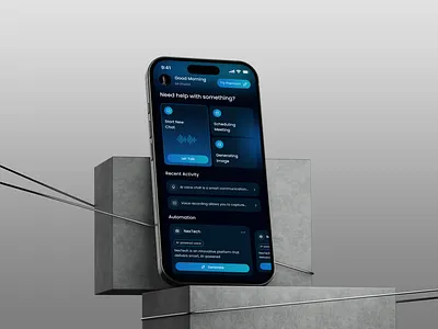 AI Assistant App Ui - Voice Selection ai assistant ai voice ai voice assistant ai voice profile app design chat ai chatgpt dashboard graphic design ios mobile app perplexity product design saas talk ai voice ai