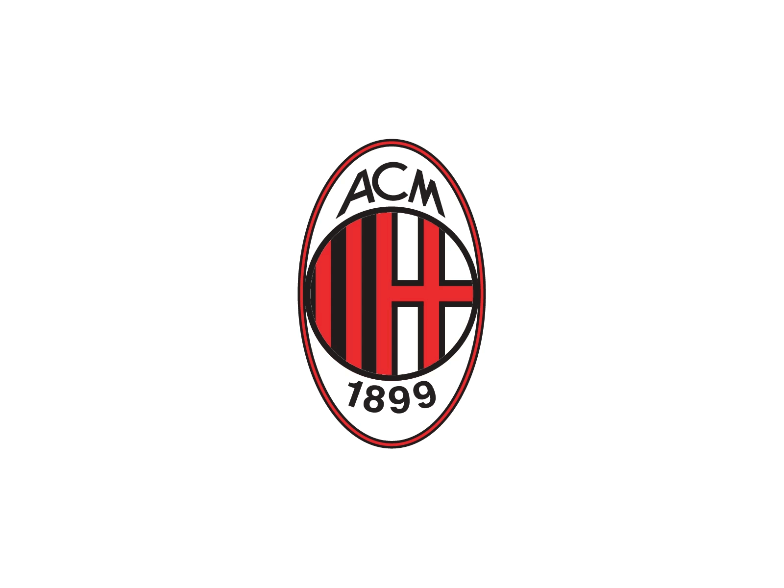 AC Milan Club Logo Animation acmilan animation club logo serie a