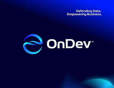 OnDev - O logo, Modern O letter logo, UI, AI, Tech, Technology 3d ai app branding creative logo design logo logo design logo designer logos modern logo modern o logo o letter logo o logo tech technology ui website