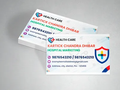Visiting card design by me.(Adobe illustrator) graphics design visiting card design