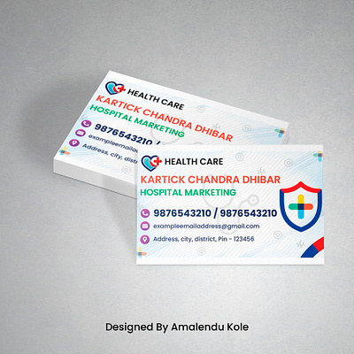 Visiting card design by me.(Adobe illustrator) graphics design visiting card design