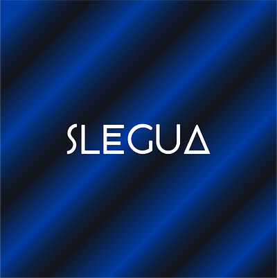 SLEGUA TYPOGRAPHY LOGO adobe illustrator adobe photoshop branding create logo creativedesign design graphic design graphicdesign logo minimal logo minimalist logo s logo typography logo ui unique logo vector