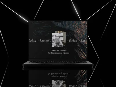 Relex – Luxury Watch Landing Page Design | Relume Design League creativelandingpage dribbbledesign elegantui highenddesign landingpagedesign luxurybranddesign luxurytimepieces luxuryui luxurywatch luxurywatchdesign minimaldesign premiumdesign relumechallenge relumedesignleague uiuxdesign uxdesign watchenthusiast watchlandingpage webdesign webui