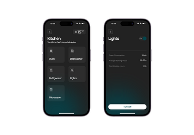 Smart Home App app smart home ui