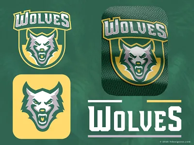Wolves branding design esports graphic design illustration logo mascot sports sports logo wold design wolf badge wolf logo wolf mascot wolves badge design wolves badge logo wolves logo wolves mascot wolves mascot logo wolves sports logo