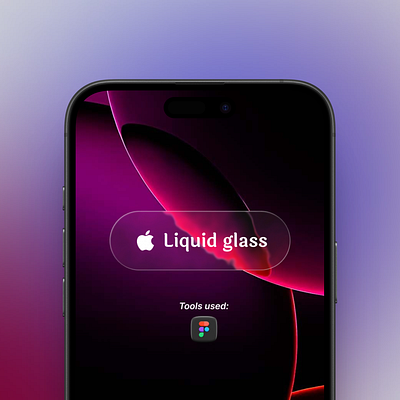 Liquid glass Ui iOS app design figma graphic design ios iphone mobile mobile screen mockup screen ui ui ux user interface ux web web design
