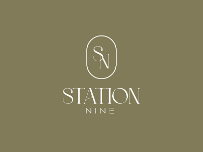 Elegant SN Monogram Logo Design stylish logo design.