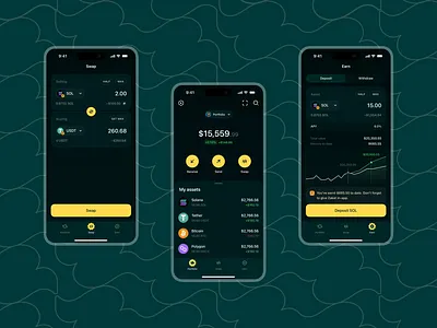 Animated Crypto Wallet Design animation branding crypto design graphic design illustration nft ui ux wallet