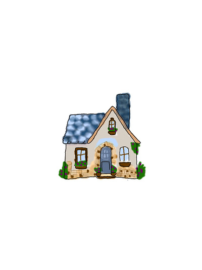 House Architecture Sketch architectural illustration