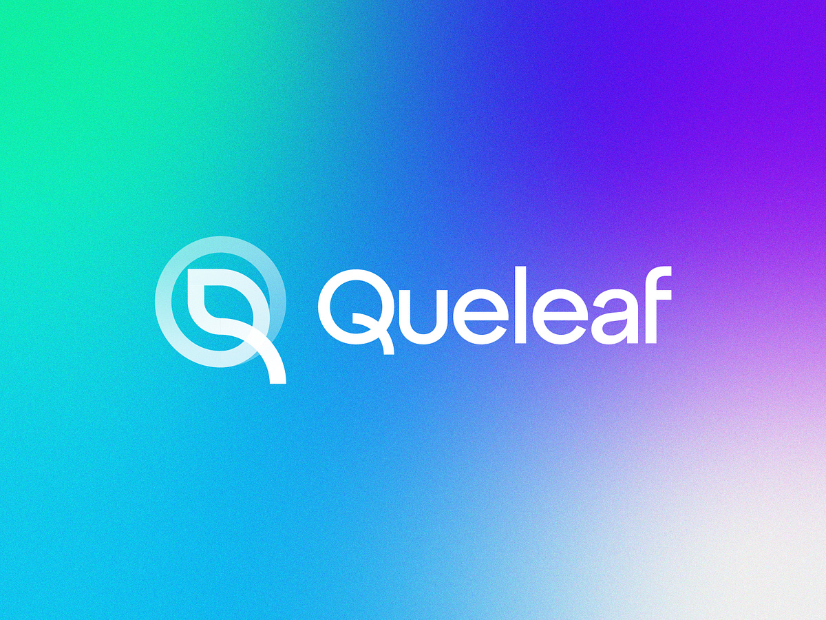 Modern and Abstract Q Letter + Leaf Logomark Image 0