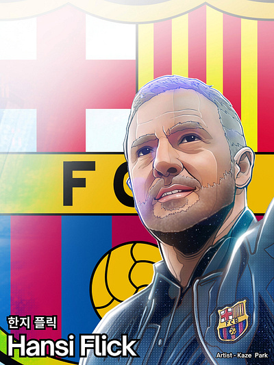 카제박(Kaze Park) FC바르셀로나 일러스트 Hansi Flick Coach : 한지 플릭 그림작가 박승우 fc 바르셀로나 선수 일러스트 작가 fc 바르셀로나 한국 아티스트 fc바르셀로나 감독 일러스트 fc바르셀로나 그림 작가 fc바르셀로나 그림작품 fc바르셀로나 아트 콜라보 fc바르셀로나 아티스트 fc바르셀로나 일러스트 fc바르셀로나 일러스트 작가 fc바르셀로나 일러스트 작품 fc바르셀로나 카제박 fc바르셀로나 한국방한 hansi flick kazepark 스포츠 아티스트 스포츠 아티스트 카제박 스포츠 일러스트 작가 카제박 카제박 박승우 한지 플릭