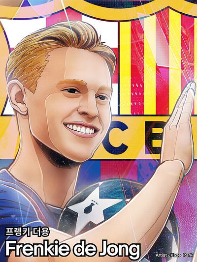 카제박(Kaze Park) FC바르셀로나 일러스트 Frenkie de Jong No.21 : 프렝키 그림작가 박승우 fc barcelona fc barcelona : frenkie de jong fc barcelona artist fc barcelona artworks fc 바르셀로나 콜라보 fc 바르셀로나 한국 방한 fc바르셀로나 아트 콜라보 fc바르셀로나 아티스트 fc바르셀로나 아티스트 작품 fc바르셀로나 일러스트 fc바르셀로나 일러스트 작가 fc바르셀로나 일러스트 작품 카제박 fc바르셀로나 일러스트 카제박 fc바르셀로나 포스터 frenkie de jong kazepark 스포츠 아티스트 스포츠 일러스트 작가 카제박 프렝키더용