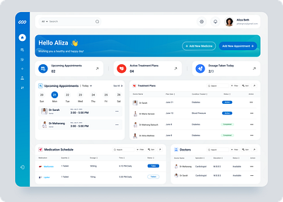 Health Dashboard UI UX Design animation branding dashboard design designer graphic design illustration landing page designer logo mobile app designer modern designs trending ui ui designer ui ux user interface ux ux jobs vector website designer