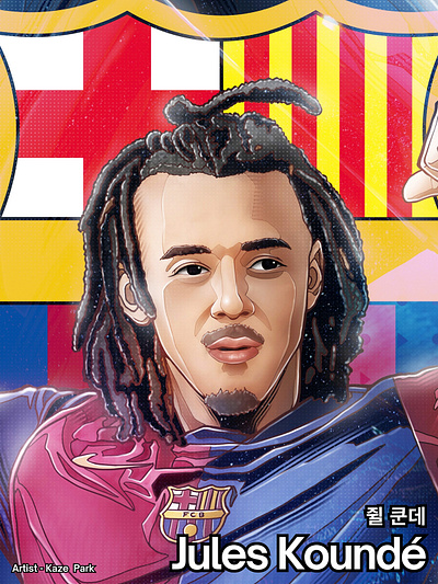 카제박(Kaze Park)FC바르셀로나 일러스트 Jules Kounde No.23 : 쥘 쿤데 아트콜라보작가 박승우 3d fc barcelona : jules kounde fc 바르셀로나 아트콜라보레이션 fc 바르셀로나 일러스트 fc 바르셀로나 일러스트 카제박 아티스트 fc 바르셀로나 일러스트 카제박 작가 fc바르셀로나 아트콜라보 fc바르셀로나 일러스트 카제박 jules kounde kazepark 스포츠 아티스트 스포츠 일러스트 작가 쥘 쿤데 쥘 쿤데 일러스트 카제박 쥘쿤데 일러스트 카제박 작가 카제박 카제박 fc바르셀로나 카제박 아티스트 일러스트 쿤데 선수 일러스트 쿤데 일러스트 카제박