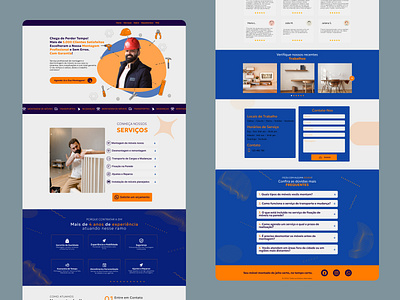 Furniture Assembly Website – Concept Study design graphic design illustration ui ux vector website