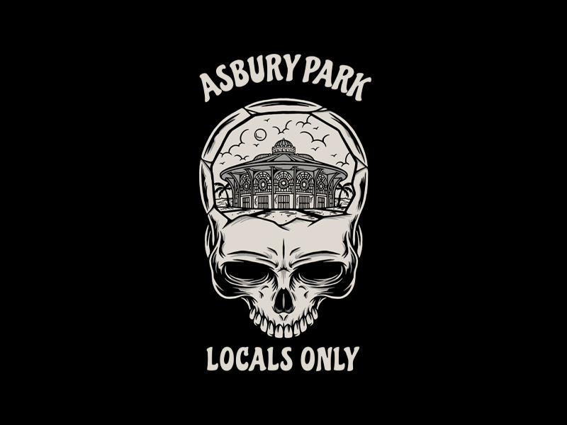 Locals Only apparel artwork badgedesign beach clotingdesign digitalart drawing graphictees illustration skull southbeach streetwear summer teesdesign tropical tropicalvibes tshirtdesign