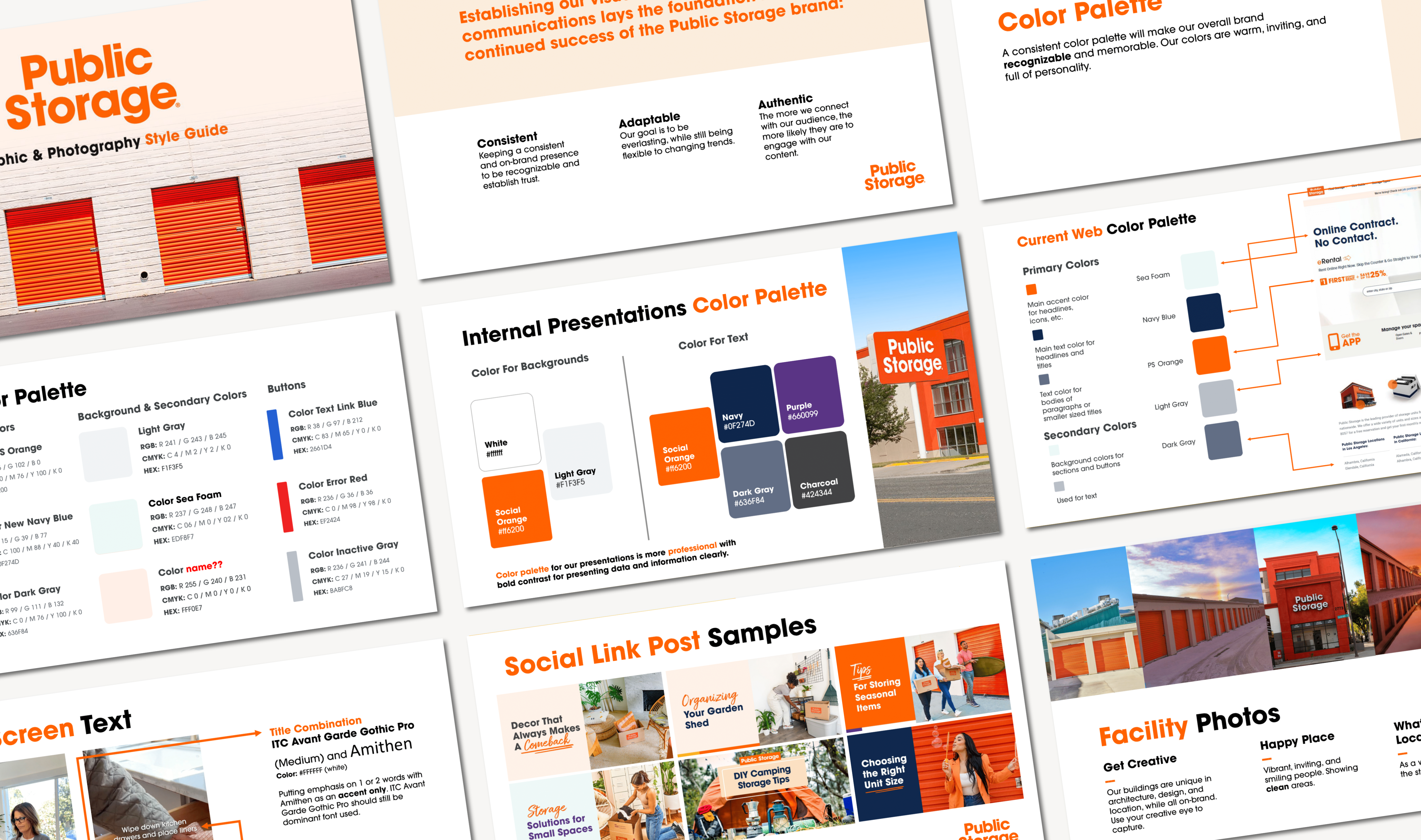 Public Storage Style Guide style guide